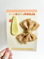 khromo+philia - Cloth Hair Clips