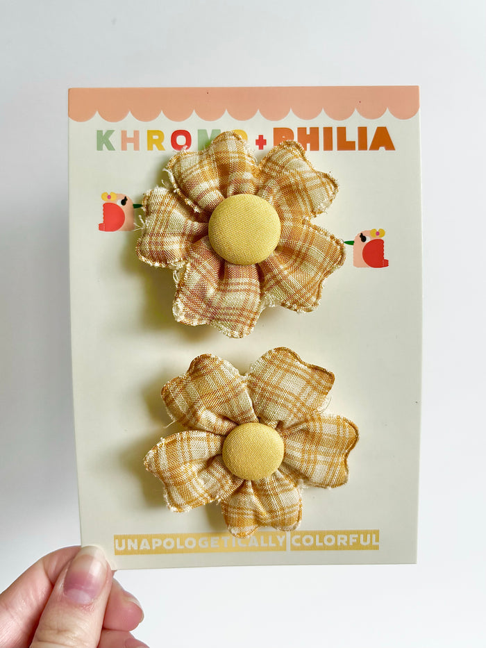 khromo+philia - Cloth Hair Clips