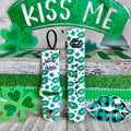 Kiss Me I'm Irish Print Silicone Band For Samsung Watch