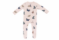 Kyte Baby - Footie - Blush Butterfly