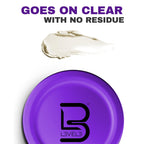 L3VEL3 hair styling paste long-lasting hold purple jar lid with clear white paste smear no residue claim