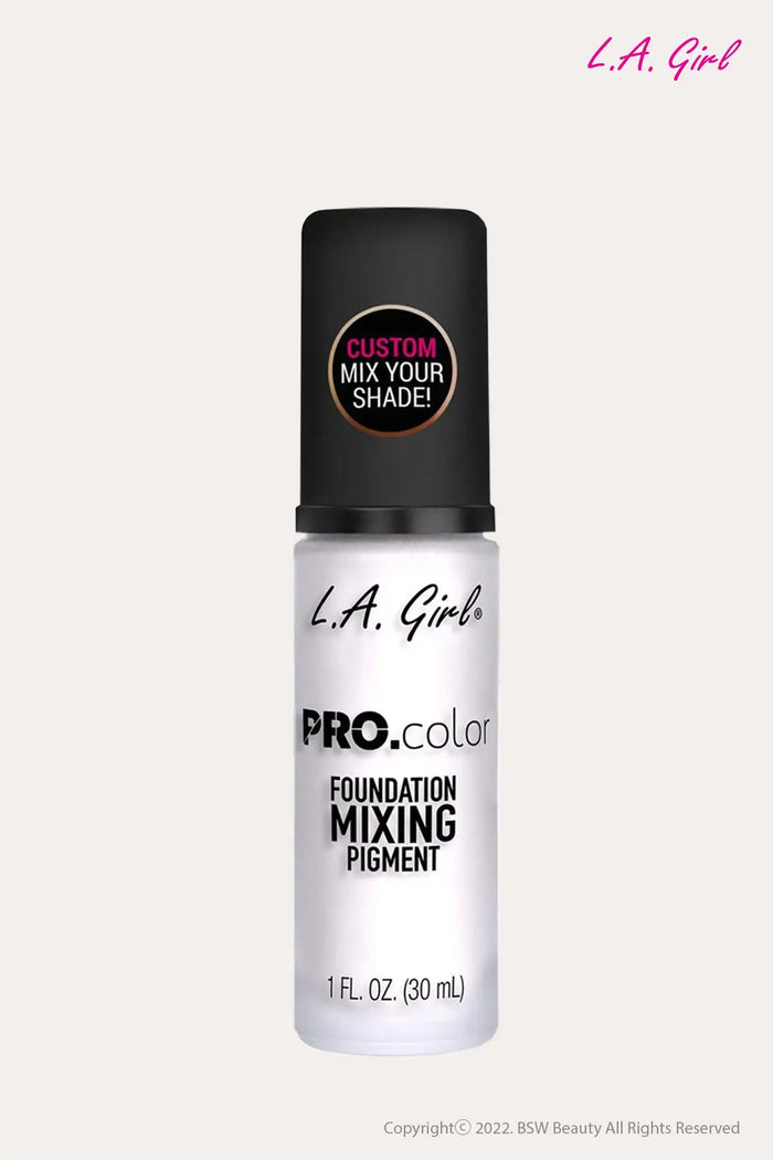 L.A GIRL PRO COLOR FOUNDATION MIXING PIGMENT 1oz - BSW BEAUTY CANADA