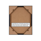 Supplier illustration of canvas backing and hanging points for River Barycz landscape reproduction after Adolf Dressler