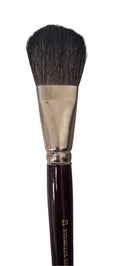 Large  Artist watercolour Mop brush oval shape fine soft hair mixture  # 12