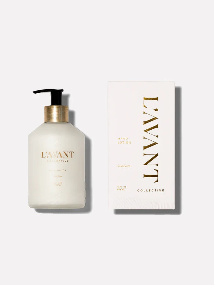 L'AVANT Collective: Hand Lotion Fresh Linen 10oz - B Social Boutique