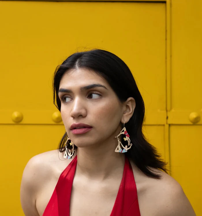 Le Chic Miami - Trapeze Artist Hoop Earrings