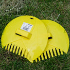 Leaf Grab Garden Cleaning Scoops, Yellow Landscape Fabric DIY Workshop Accessory