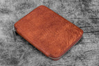 Leather Zippered A5 Leuchtturm1917  Notebook Folio  - Pueblo Cognac