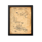 Led Light Patent Print