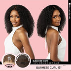 Lh 13×4- Hd Lace Wig (Pearlish) Burmese Curl 16″