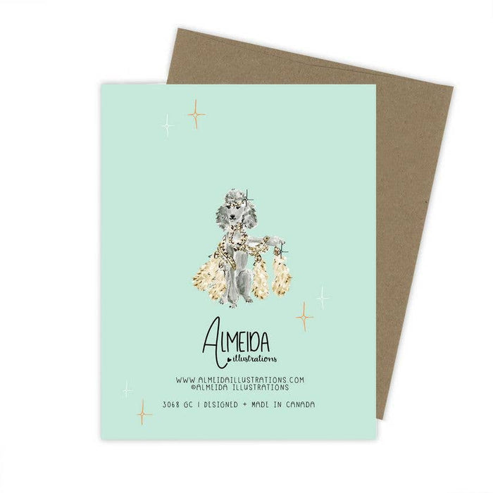 Life of a Birthday Girl - Dog Card | Showgirl