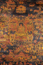 Life of Buddha Thangka Painting - Himalayas Shop