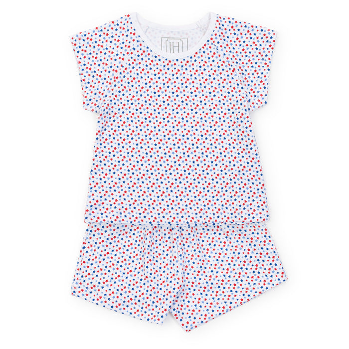 Lila and Hayes - Emery Short Set - Star Spangled