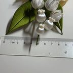 Lily Of The Valley Bespoke Brooch - Silk Brooch(Chanhua)