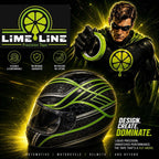LiME LiNE 1/8”  Flex-able Fine Line Tape for Pinstriping Custom Design