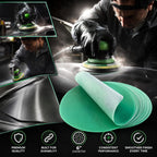 LiME LiNE 6” Waterproof Sanding Discs - Hook & Loop 25 Pc Reusable Discs