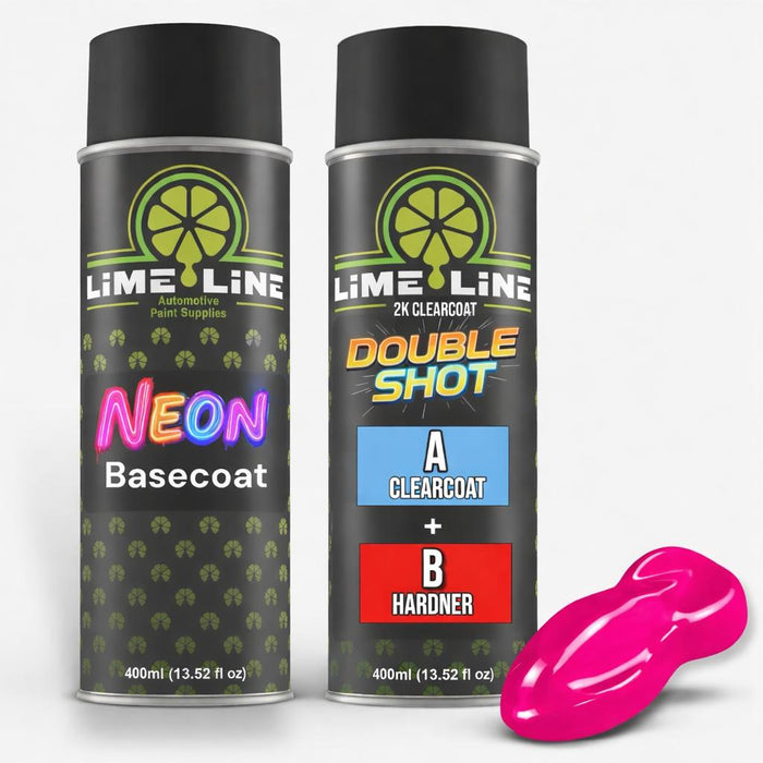 Aerosol + 2K Clearcoat / Neon Hot Pink