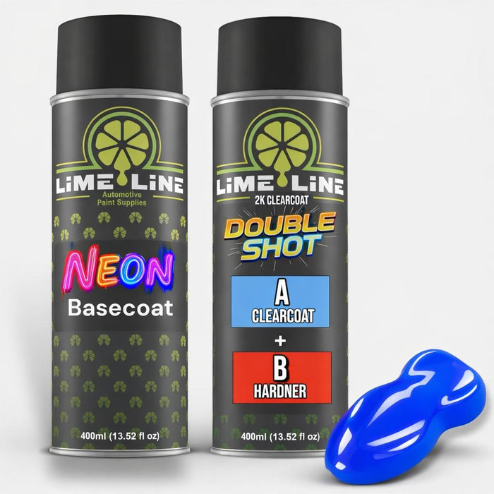 Aerosol + 2K Clearcoat / Neon Blue