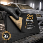 LiME LiNE Automotive Grade Silicon Carbide Wet or Dry Sand Paper - Sanding Sheets 25 Pack