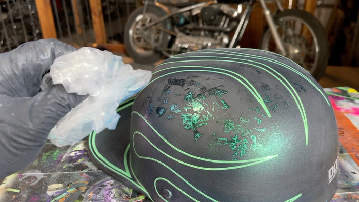 LiME LiNE Paintible Cap style helmet with 1/16" customizing tape