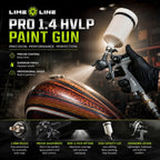 LiME LiNE Pro 1.4 hvlp Spray Gun