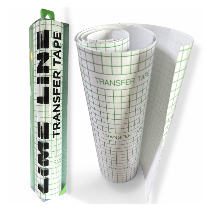 LiME LiNE Transfer Tape, Clear with Alignment Guide - No Residue