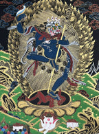 Singhamukha Thangka - Tibetan Painting
