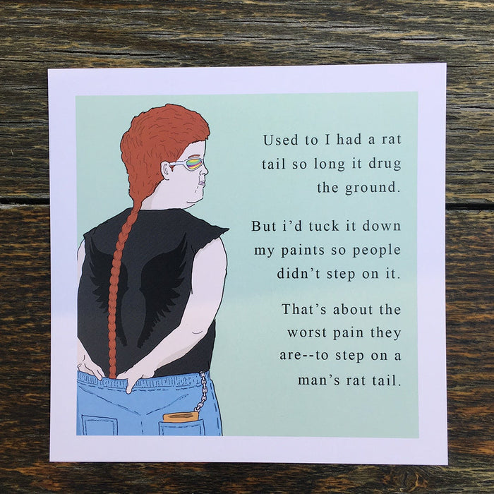 Little Bubby Child - Rat Tail Confessions Print
