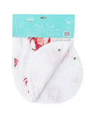Little Hometown Pink Crab 2 in 1 Bib/Burp