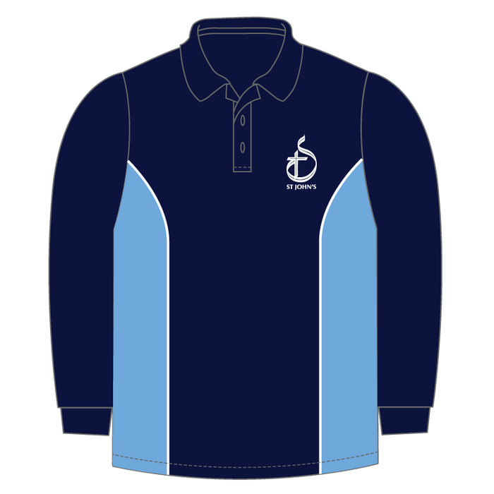 Long Sleeve Sports Polo
