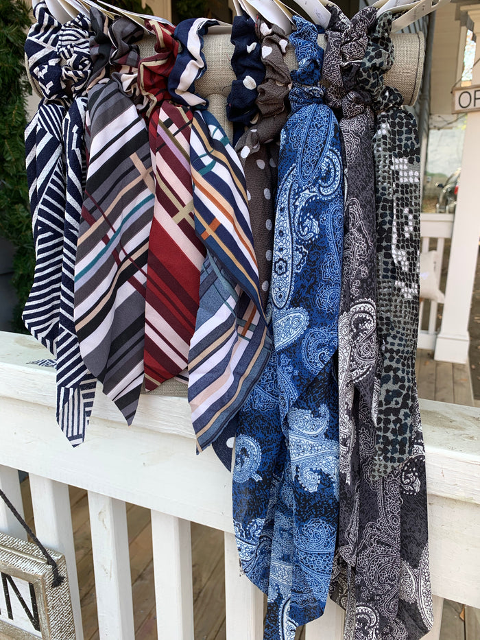Long Tail Scarf Scrunchies