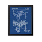 Mac-10 Uzi Patent Print