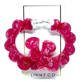 Margo- Pearlized Pink Earrings