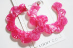 Margo- Pearlized Pink Earrings