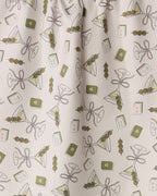 Martini Tiles Tea Towel - Mahjong