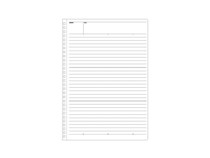 Maruman Mnemosyne Notebook - A4 Lined