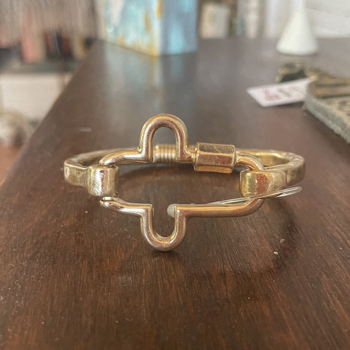 Rounded Cross / Gold
