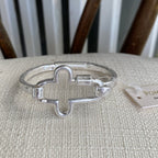 Rounded Cross / Silver