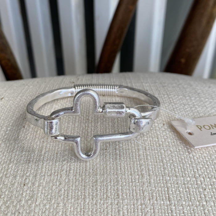 Rounded Cross / Silver