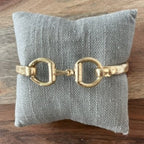 Snaffle Bit / Gold