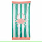 San Blas Crab: Emerald / Pink / White