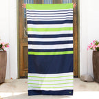 Landry: Navy / Lime / White