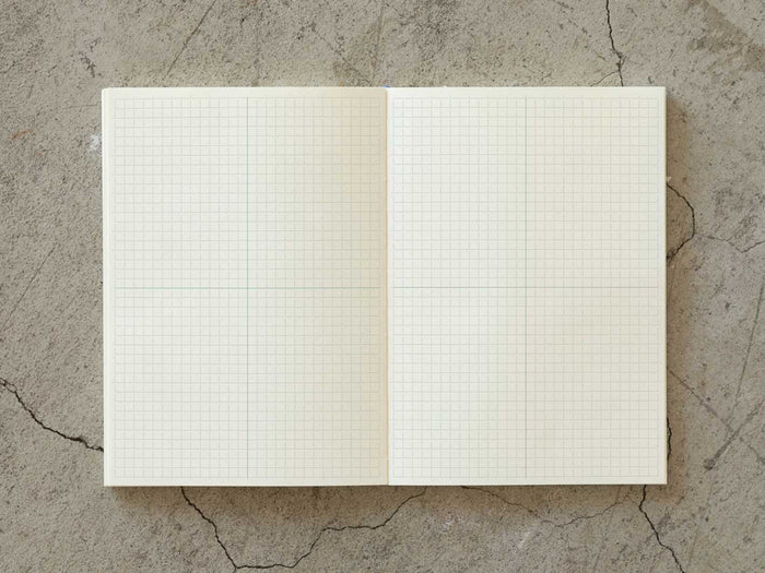 Midori MD Notebook Journal A5 Grid Block - 192 Pages