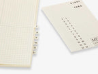 Midori MD Notebook Journal A5 Grid Block - 192 Pages