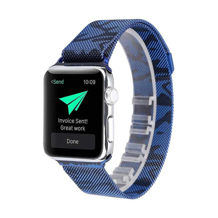 38mm/40mm/41mm/(42mm Series 10-11) / Blue Camo
