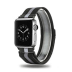 38mm/40mm/41mm/(42mm Series 10-11) / Silver Striped