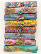 Mix & Match Cotton Pillowcase, Single - Denim Fields-view 2
