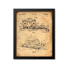 Monster Truck Patent Print