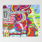 'Multi-directional' Fleece Blanket — C. Cambrea, Sincerely Joy