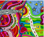 'Multi-directional' Fleece Blanket — alternate angle